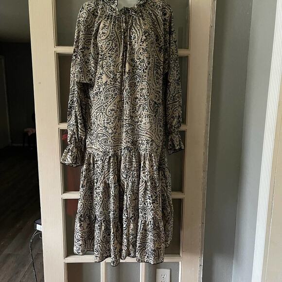 New Anthropologie O.P.T Tiered Mid Dress‎ - Picture 5 of 10